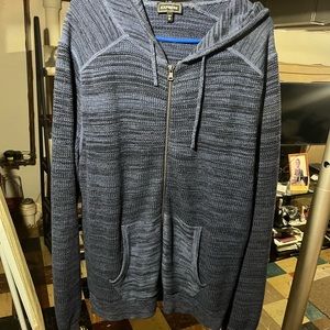 Express zip-up Hoodie XL, Blue